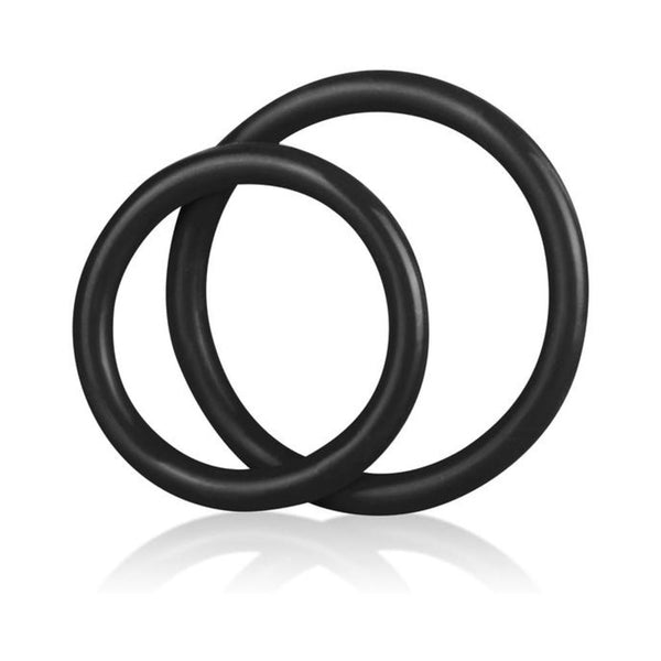 Cb Gear Silicone Cock Ring Set Blue