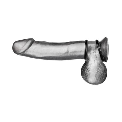 Cb Gear Silicone Cock Ring Set Blue