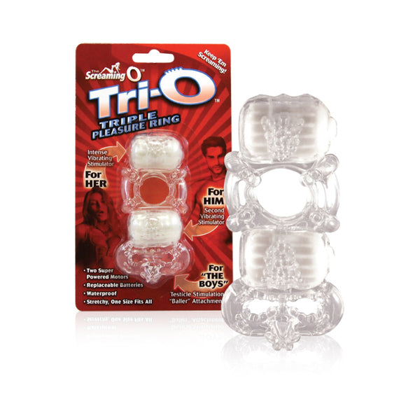 Screaming O Trio Triple Pleasure Ring