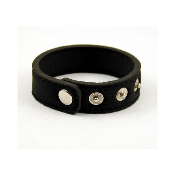 Neoprene Snap Cock Ring Black