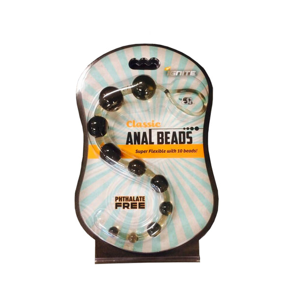 Si Classic Anal Beads (black)