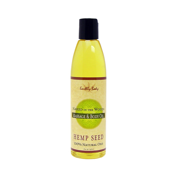 Earthly Body Massage & Body Oil - 8 oz Naked in the Woods