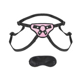 Lux Fetish Pretty In Pink Strap On Harness
