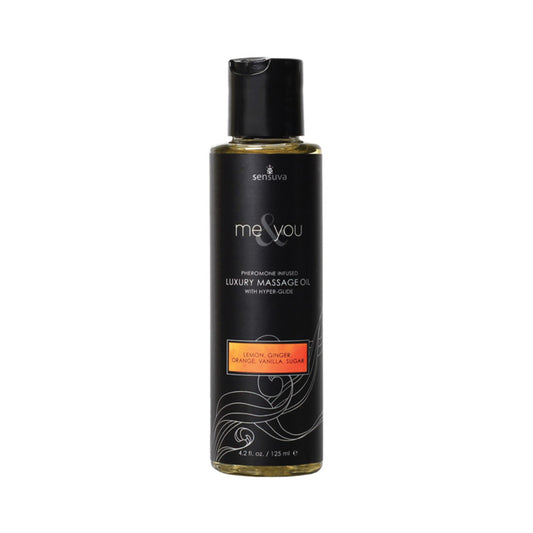 Me & You Massage Oil Sugar & Citrus 4.2oz