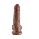 King Cock 7" Cock - Brown