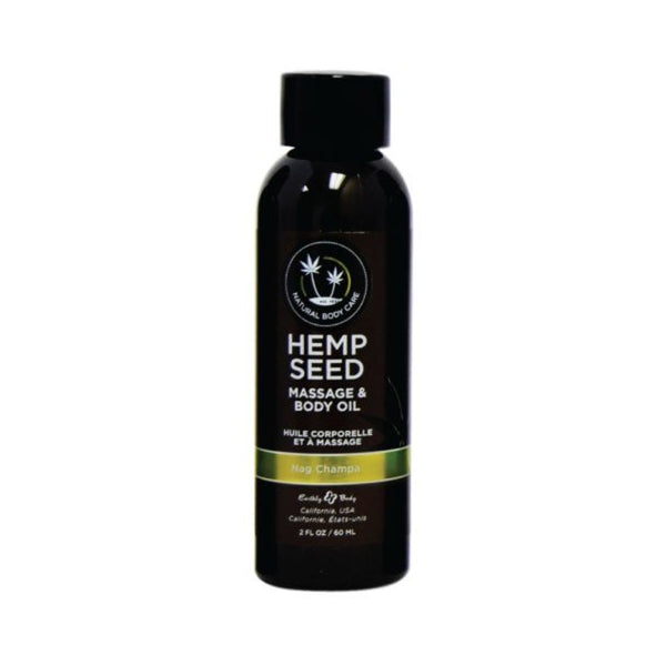 Earthly Body Massage & Body Oil - 2 oz Nag Champa