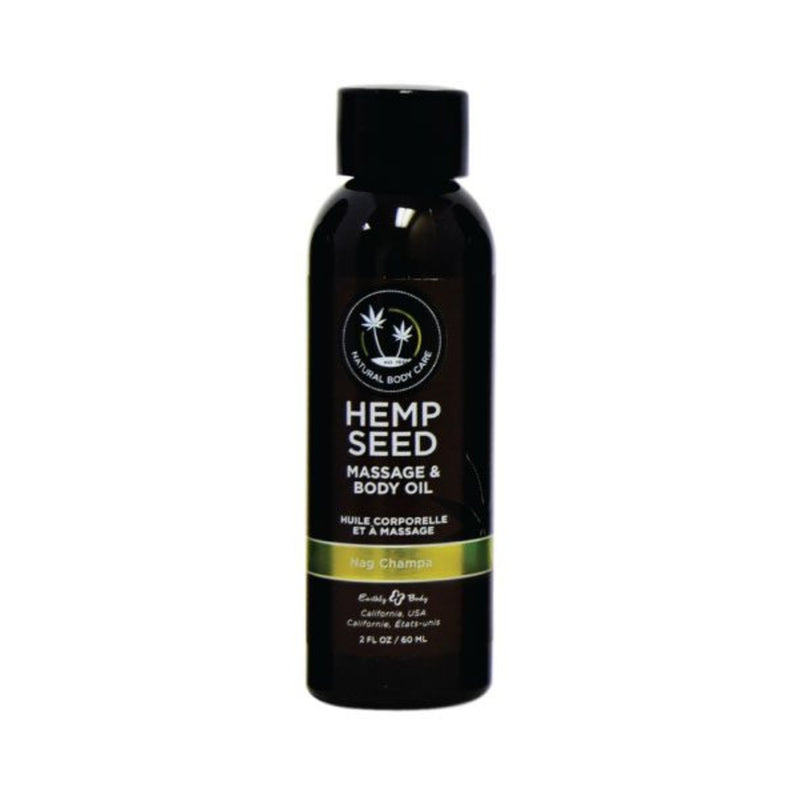 Earthly Body Massage & Body Oil - 2 oz Nag Champa