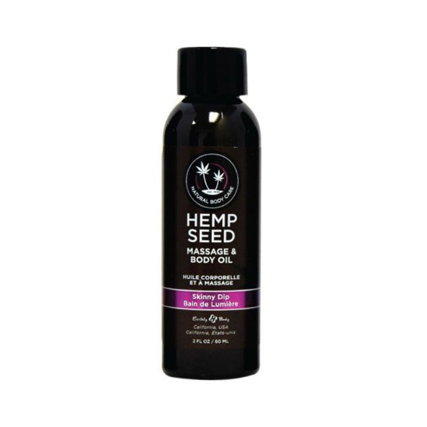 Earthly Body Massage & Body Oil - 2 oz Skinny Dip