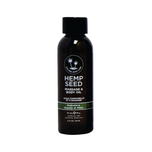 Earthly Body Massage & Body Oil - 2 oz Guavalava