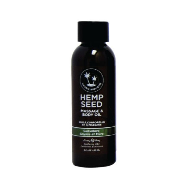 Earthly Body Massage & Body Oil - 2 oz Guavalava