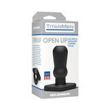 Titanmen The Open Up Black Butt Plug