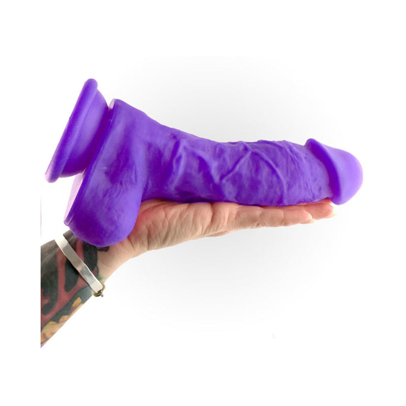 Colours Pleasures Thick 8in Purple