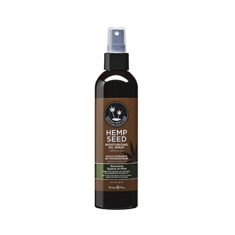 Earthly Body Moisturizing Oil Spray - 8 oz Guavalava