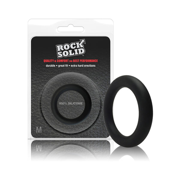 Rock Solid Silicone Gasket C Ring, Medium (1 1/2in) In A Clamshell