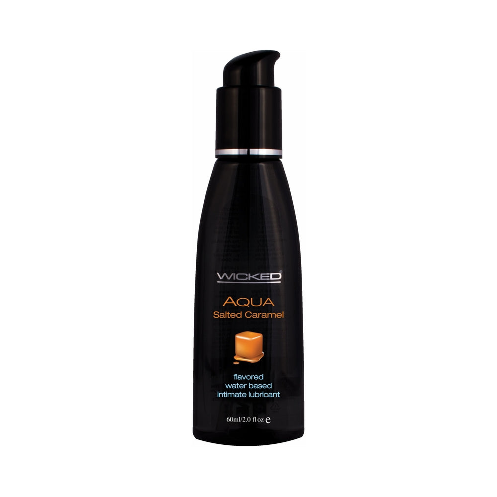 Wicked Aqua Salted Caramel Lube 2oz