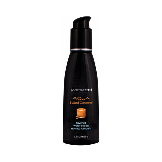 Wicked Aqua Salted Caramel Lube 2oz
