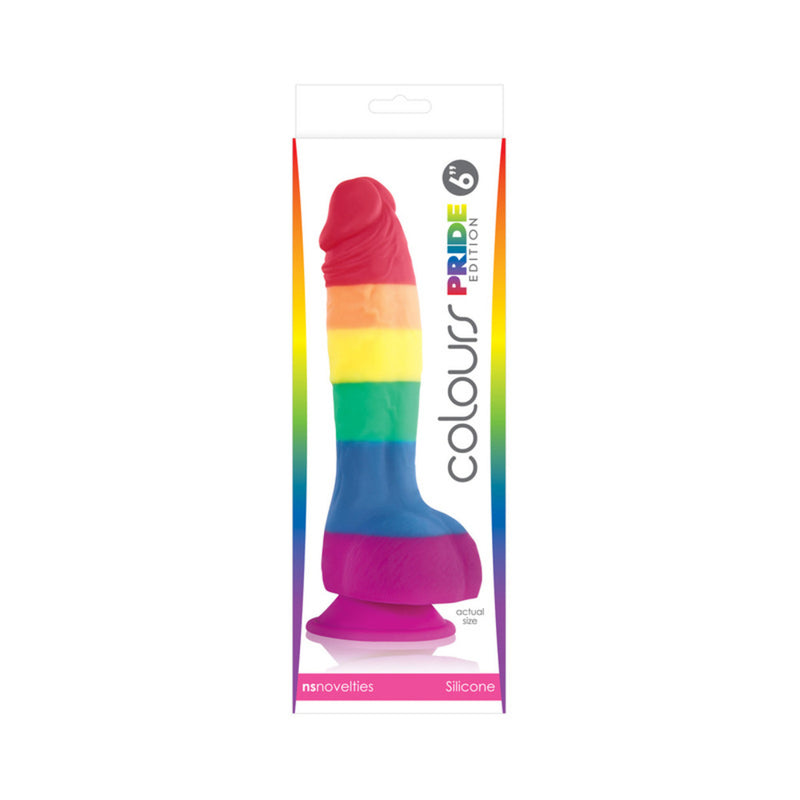 Colours Pride Edition 6 inches Dong Rainbow