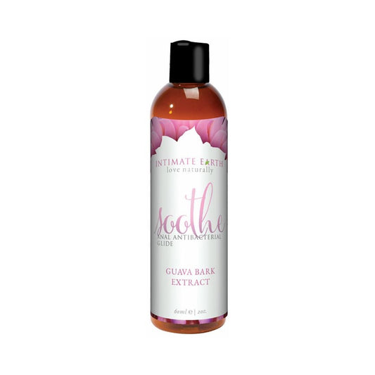 Intimate Earth Soothe Anal Anti-Bacterial Glide 2oz