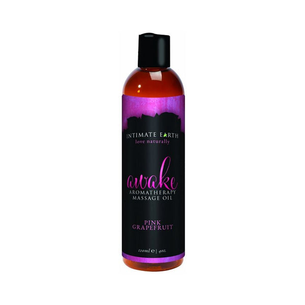 Intimate Earth Awake Massage Oil 4oz