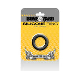 Boneyard Silicone Ring 1.4 inches Black