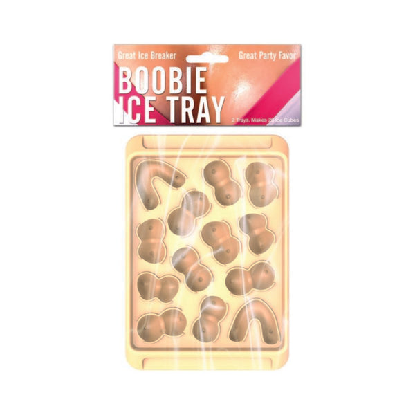Boobie Ice Cube Tray Assorted Shapes 2 Pack
