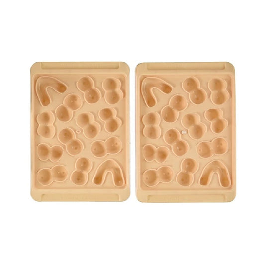Boobie Ice Cube Tray Assorted Shapes 2 Pack