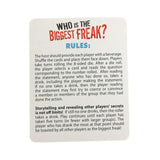 Who's The Biggest Freak Game