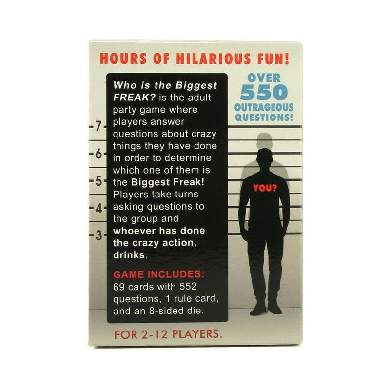 Who's The Biggest Freak Game