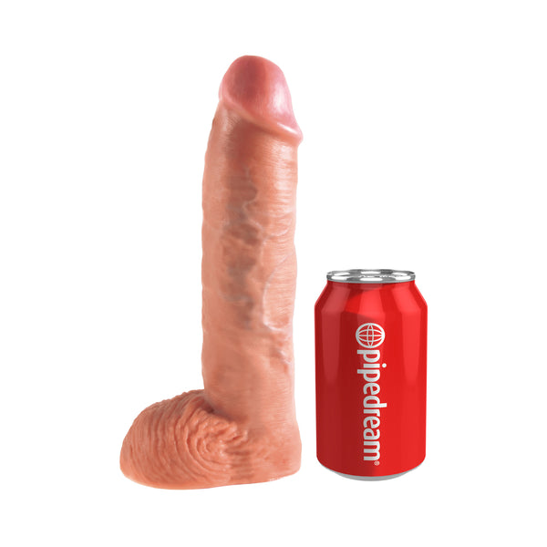 King Cock 10 " Hollow Strap On Suspender System