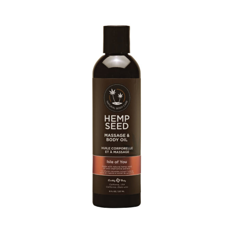 Earthly Body & Massage Oil - 8 oz Isle of You