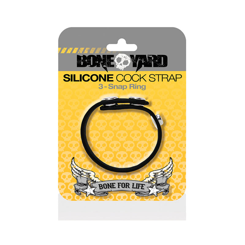 Boneyard Silicone Cock Strap Red