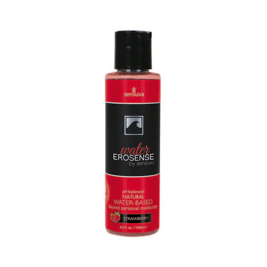 Erosense Water Strawberry Flavored Water-based Lubricant 4.2 Fl. Oz Bottle