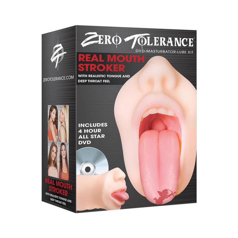 Zero Tolerance Real Mouth Stroker W/dvd