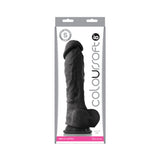 ColourSoft 8in Soft Dildo Purple