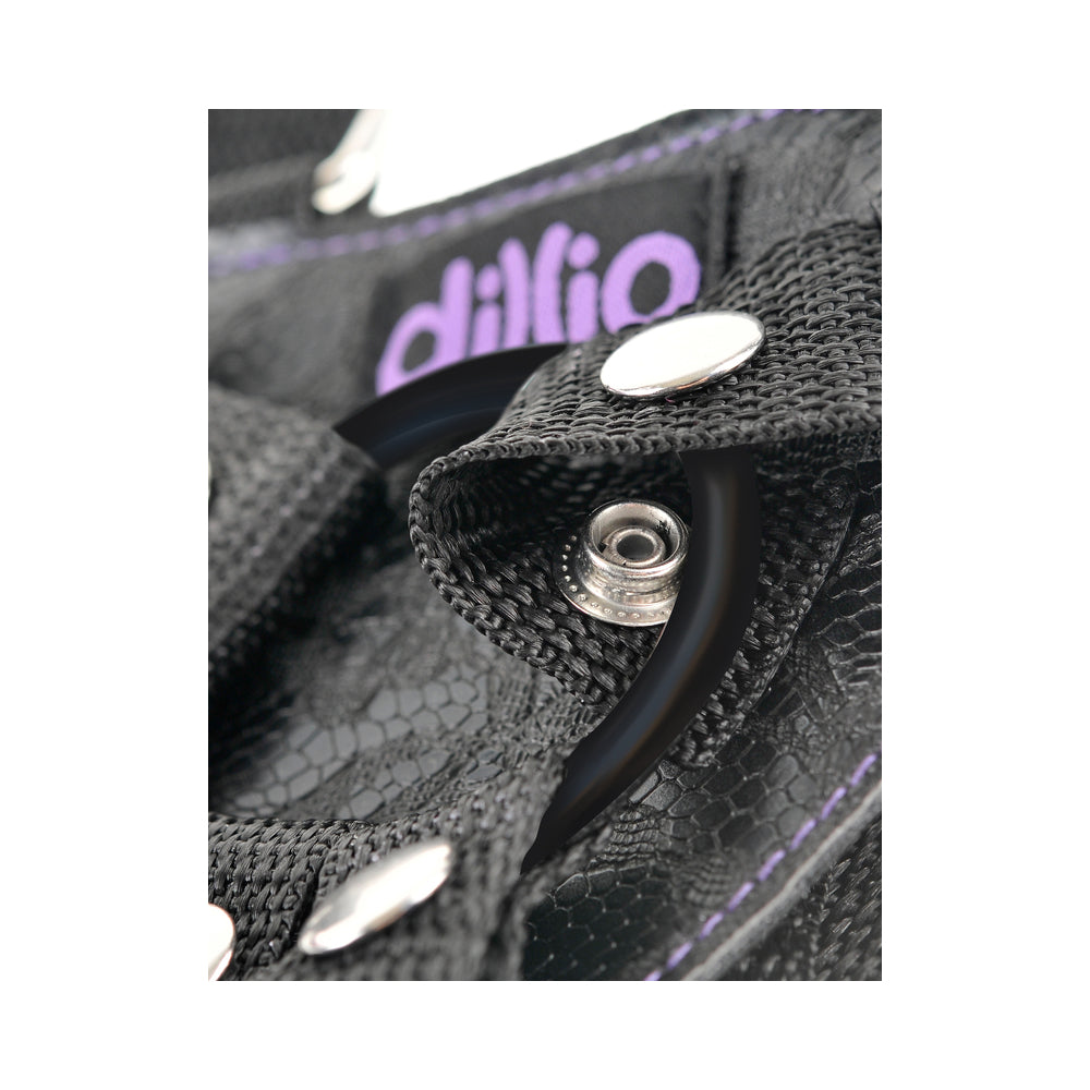 Dillio Pur 6in Strap-On Suspend Harn Set