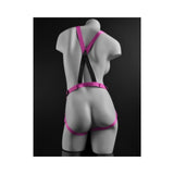 Dillio Pur 7in Strap-On Suspend Harn Set