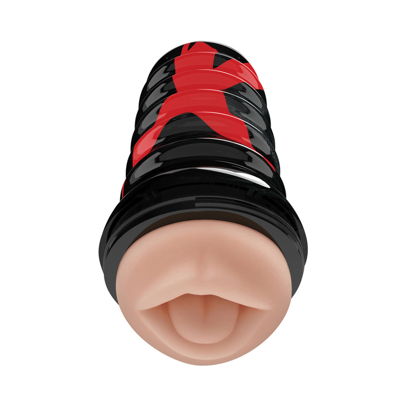 PDX Elite Air Tight Oral Stroker Beige