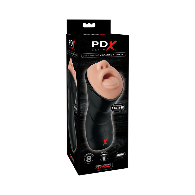 Pdx Elite Deep Throat Vibrating Stroker