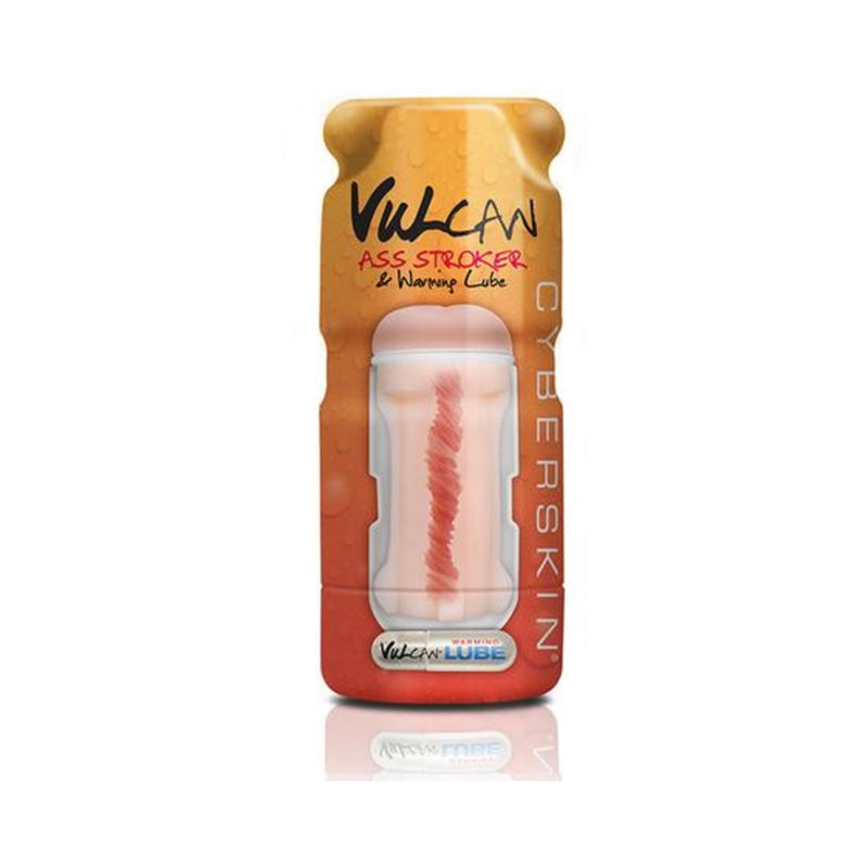 Cyberskin Vulcan Ass Stroker with Warming Lube