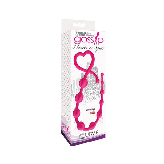 Gossip Hearts N Spurs Anal Beads