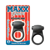 Maxx Gear Pleasure Vibrating Ring Black