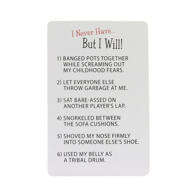 I Never Have But I Will Dares Adult Party Game