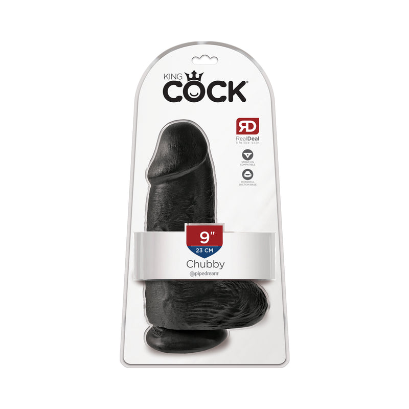 King Cock Chubby 9 inches Cock with Balls Dildo
