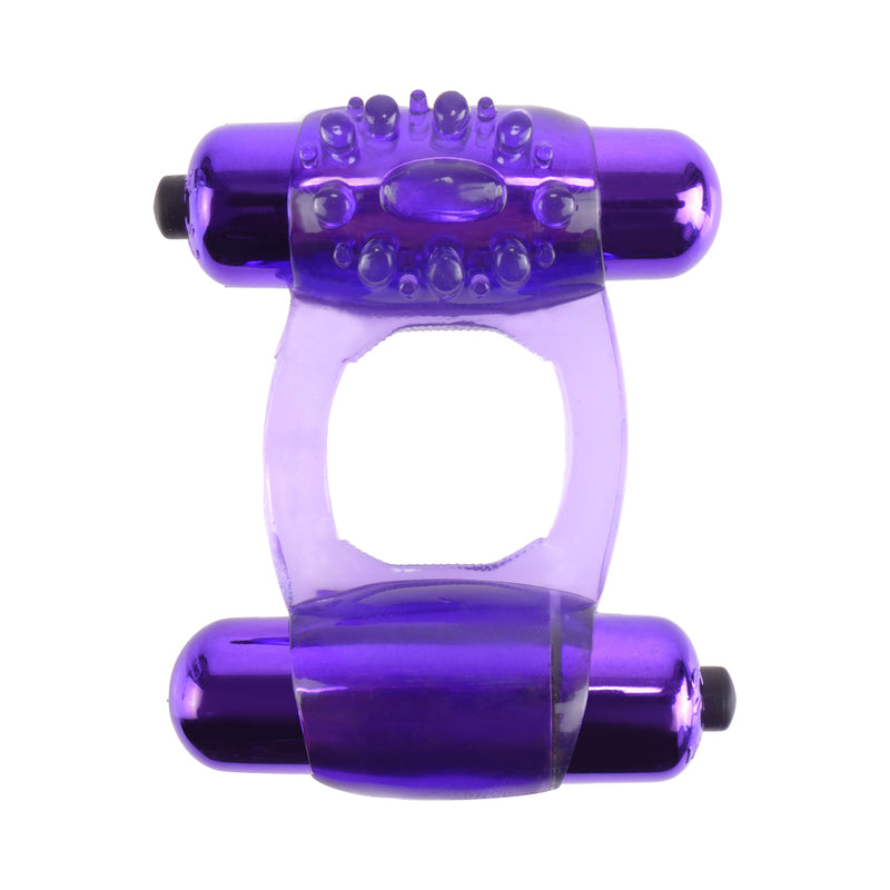 Fantasy C-Ringz Duo-Vibrating Super Ring Purple