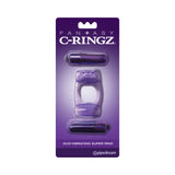 Fantasy C-Ringz Duo-Vibrating Super Ring Purple