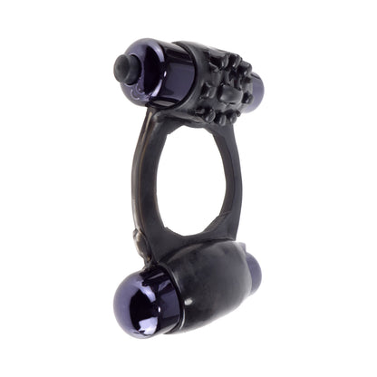 Fantasy C-Ringz Duo-Vibrating Super Ring Black