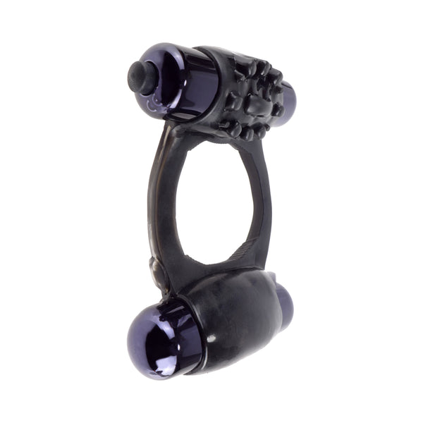 Fantasy C-Ringz Duo-Vibrating Super Ring Black