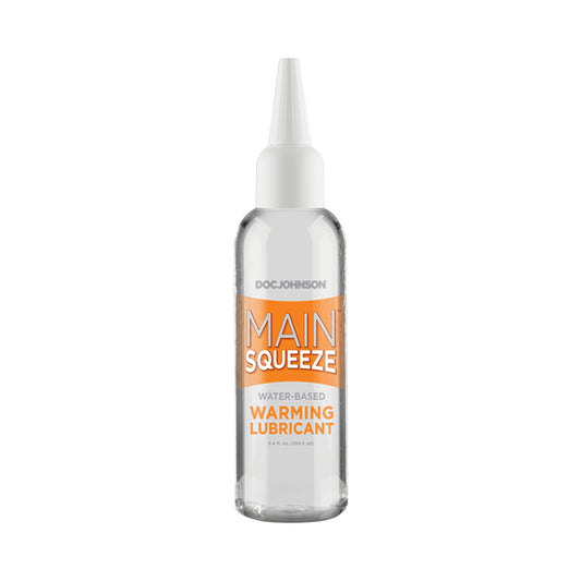 Main Squeeze Warming Water Based Lubricant 3.4oz