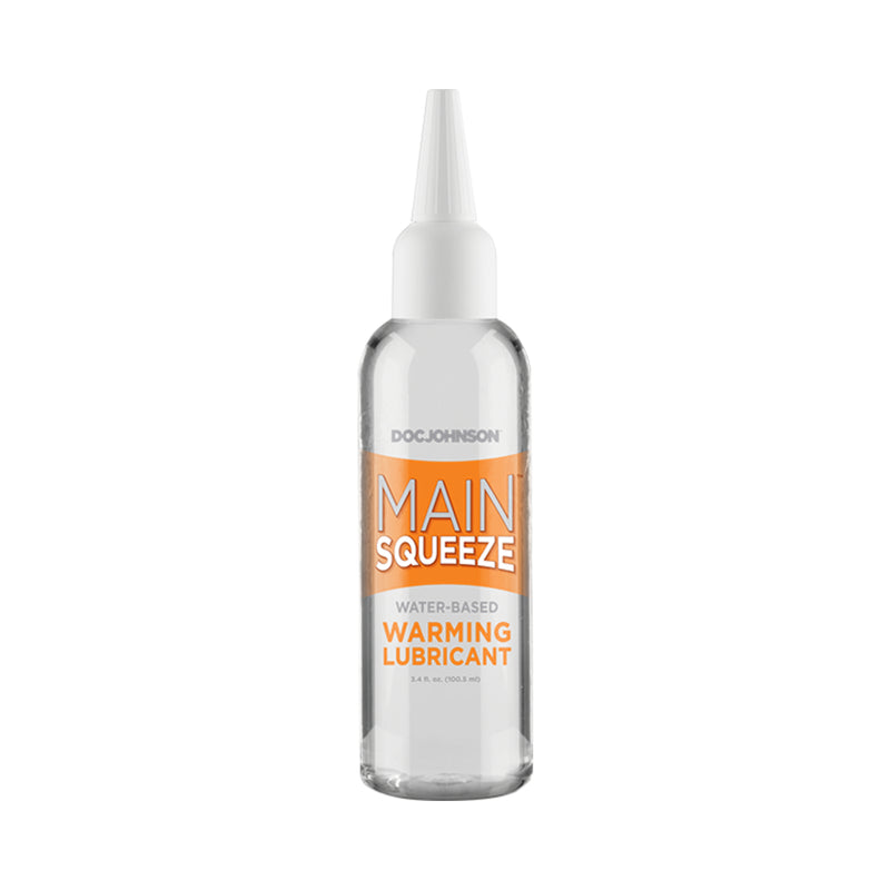 Main Squeeze Warming Water Based Lubricant 3.4oz