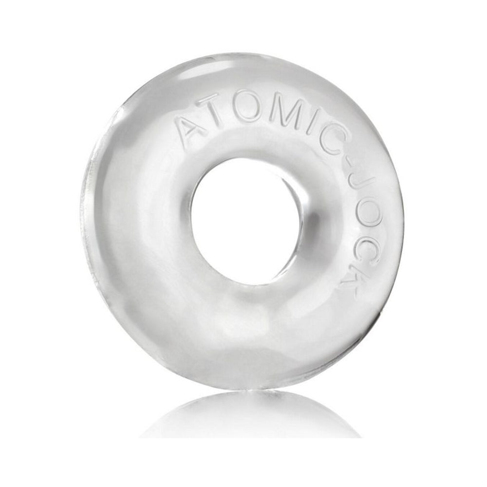 Do-Nut-2 Large Atomic Jock Cockring - Ice Blue